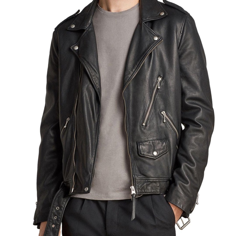 All Saints Kodey Leather Biker jacket
